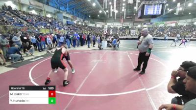 Round Of 16 - Marshal Baker, Team Grand Valley Elite vs Yadir Hurtado, Viking Wrestling