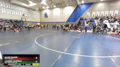 116 lbs Cons. Round 4 - Camden Caufield, Roy Wrestling Club vs Allen Dansie, Salt Lake City