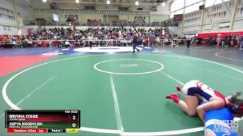 130 (132) Champ. Round 2 - Brynna Cohee, Justin-Siena vs Sofya Khodyush, Foothill (Pleasanton)