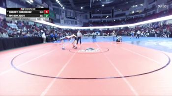 120 lbs Champ. Round 1 - Matilda Iseri, Bishop Kelly vs Aubrey Rodriguez, Caldwell
