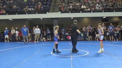 78 lbs Cons. Rd Of 32 - Bradley Heckathorn, Pennsylvania vs Jace Caves, Lodi Wrestling Club