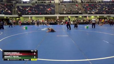 65 lbs Cons. Round 3 - Bennett Fields, PACK732 Wrestling Academy vs Roman Kinsella, Pursuit Wrestling Minnesota