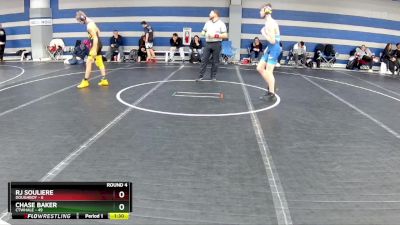 115 lbs Round 4 (8 Team) - Chase Baker, CTWHALE vs RJ Souliere, Doughboy