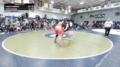 235 lbs Semifinal - Hailey Barrios, Citrus Valley vs Sofia Ibarra, Etiwanda