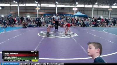 80A Semifinal - Dylan Clark, Legacy Wrestling Academy vs Mack Warren, Suples