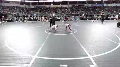 65 lbs Consi Of 8 #1 - Angelo Martinez, Nebraska Wrestling Academy vs Max Briggs, East Kansas Eagles