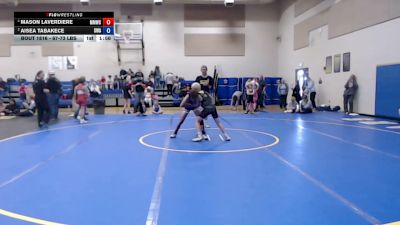 84-88 lbs Cons. Semis - Mason Laverdiere, Mountain Man Wrestling Club vs Aisea Tabakece, Sublime Wrestling Academy