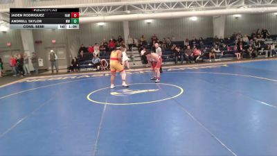 285 lbs Cons. Semi - Jaden Rodriguez, HAWK vs Andrell Taylor, WWC Wrestling