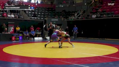 68kg Quarterfinal - Taebyn Tulp, Saskatoon WC vs Ella Doornaert, London-Western WC
