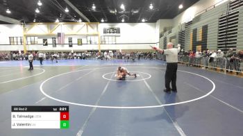 149D lbs Rr Rnd 2 - Billy Talmadge, Lock Haven vs Jack Valentin, Liu