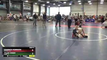 76 lbs Round 2 (6 Team) - Tyler Conzo, POWA vs Dominick Morrison, PA Gold
