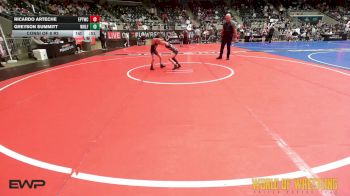 46 lbs Consi Of 8 #2 - Ricardo Arteche, El Paso Texas Wrestling Club vs Greyson Summitt, Wolfpak Wrestling