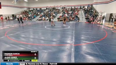 114 lbs Round 3 - Alexis Hanks, Killeen Ellison (Girls) vs Madison Garcia, Plano (Girls)