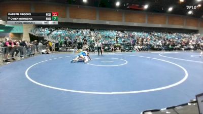 138-143 lbs Round 3 - Keith Le, Peninsula Wrestling Club vs Isaiah Roque, Carson Bulldog Wrestling Club