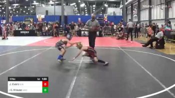 57 lbs Quarterfinal - Jace Evers, Summit vs Chestyn Krausz, Aberdeen Youth Wrestling Club