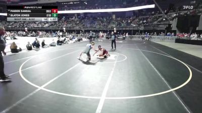 Champ. Round 1 - Paiden Sandal, Douglas/Rapid City Christian/New Underwood vs Slaton Jones, O`Gorman