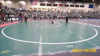 64 lbs Quarterfinal - Mia Emili, The Hunt Wrestling Club vs Paige Warne, Motherlode Wrestling Club