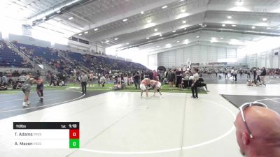 113 lbs Rr Rnd 3 - Tucker Adams, Prescott Valley Bighorns vs Axavier Mazon, Prescott Valley Bighorns