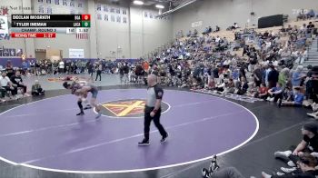 138 lbs Champ. Round 3 - Tyler Ineman, Lake Catholic vs Declan McGrath, Battle Ground Aca.