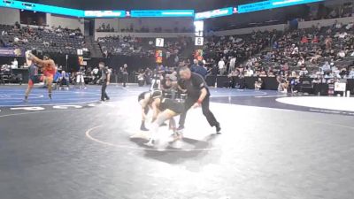 100 lbs 3rd Place - Eva Bhattacharya, Menlo-Atherton (CC) vs Kiana Lien, Mountain View (CC)