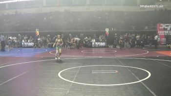 100 lbs Quarterfinal - Izaiah Casaus, Atrisco Jaguars vs Aidan Prado, Team Xtreme