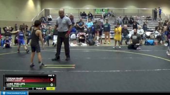 82 lbs 3rd Place Match - Luke Phillips, Titan Pipeline vs Logan Raef, Midwest Xtreme