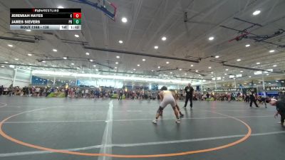 138 lbs Cons. Round 6 - James Sievers, Unattached vs Jeremiah Hayes, Unattached