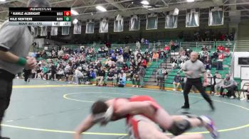 175 lbs 5th Place Match - Kahle Albright, Wauseon vs Kile Sentieri, Marion Harding