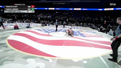 Champ. Round 1 - Shayce Platt, Yankton vs Judah Larson, Brandon Valley