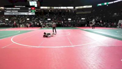 55 lbs Cons. Round 1 - Asher Farthing, EMPA vs Jimmy Peters, HHY1