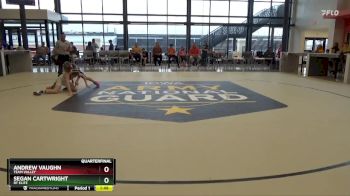 J-15 lbs Quarterfinal - Andrew Vaughn, Team Valley vs Segan Cartwright, RT Elite