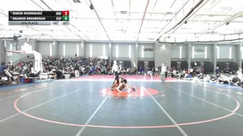 126 lbs 5th Place - Simon Rodriguez, Ridgefield vs Seamus Brannigan, Staples