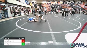 86 lbs Final - Garrison Huffman, Vinita Kids Wrestling vs Lane Walters, Salina Wrestling Club