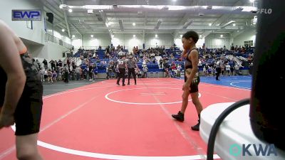 60 lbs Semifinal - Lincoln Sanders, Sallisaw Takedown Club vs King Walker, Tulsa Blue T Panthers