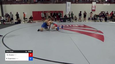 70 kg Consi Of 64 #2 - Dylan Evans, Pittsburgh Wrestling Club vs Ramiro Guerrero, Olivet Wrestling Club