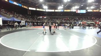 100 lbs Champ. Round 2 - Chevelle Boynton, Crook County vs Allyson Taylor, Columbia