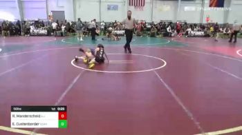 58 lbs Consolation - Ryan Manderscheid, All Phase Wrestling vs Emerson Custenborder, Granite WC