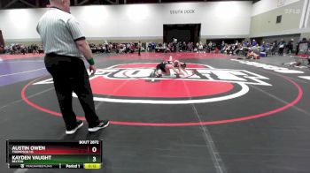 132 lbs Cons. Round 2 - Austin Owen, Thompson HS vs Kayden Vaught, Belton