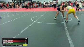 88 lbs Round 5 (10 Team) - Jacob Molina, Terps Xpress MS vs Cam Martinez, Grit Mat Club