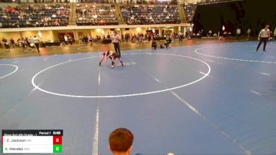 Boys 3rd-4th Grade - 53 1st Place Match - Kain Mendez, Sebolt Wrestling Academy vs Zayden Jackson, Immortal Athletics WC