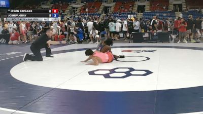 144 lbs Champ. Rd Of 128 - Jaxon Arfaras, Florida vs Joshua Gray, Indiana