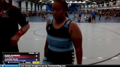 207 lbs Cons. Round 2 - Cynthia Ellis, Iowa Central Community College vs Alexa Ramierez, Southeast CC