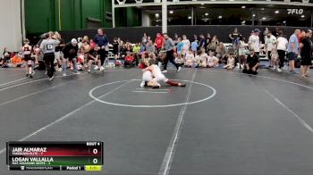 60 lbs Placement (4 Team) - Logan Vallalla, Mat Assassins White vs Jair Almaraz, Takedown Elite