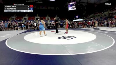 215 lbs Champ. Rd Of 128 - Frankie Solis, IL vs AJ DeMassimo, OH