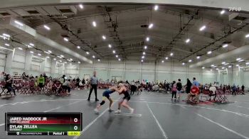 85 lbs Quarterfinal - Jared Haddock Jr, Team Delaware vs Dylan Zellea, Estebuilt