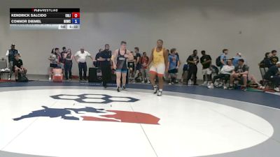 125 kg Cons. Sub-rd Of 16 - Kendrick Salcido, California vs Connor Diemel, Hononegah WC