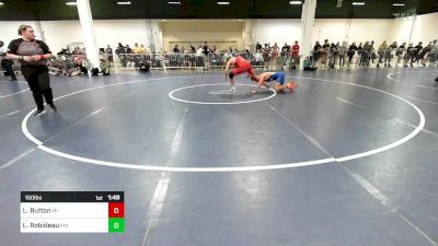 150 lbs Round Of 64 - Lane Button, MI vs Landon Robideau, MN