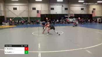 130 lbs Quarterfinal - Caleb Bivainis, Amherst Wrestling Club vs Nickolas Kuehn, 2 Tuff Gym