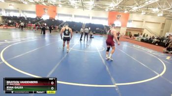 197 lbs Semifinal - Braydon Vandenberg, St. John Fisher vs Ryan Galka, Ithaca