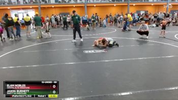 80 lbs 3rd Place Match - Elam Nobles, Coastal Elite Wrestling vs Jaxon Burnett, Ninety Six Wrestling